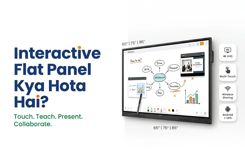 “Interactive Flat Panel Kya Hota Hai? 2026 Ka Poora Buying Guide”