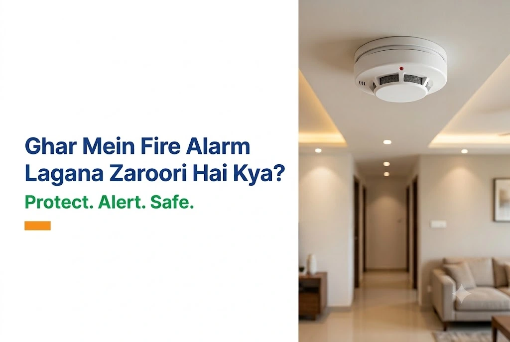 Ghar Mein Fire Alarm Lagana Zaroori Hai Kya? 2026 Ke Niyam