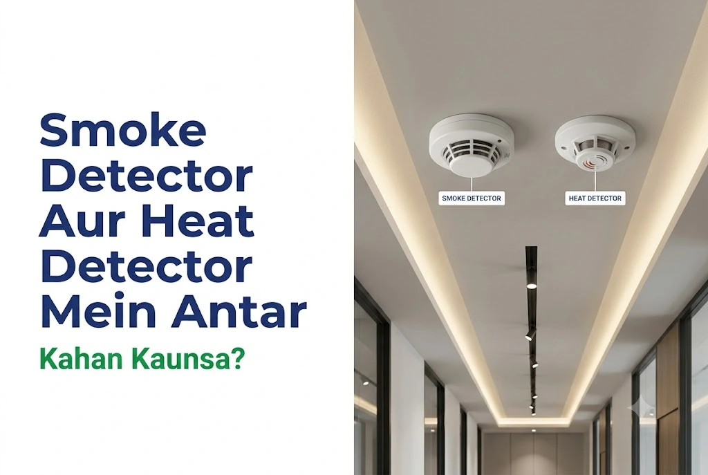“Smoke Detector Aur Heat Detector Mein Antar: Kahan Kaunsa”