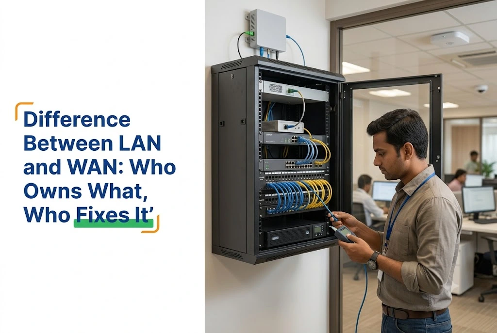 Difference Between LAN and WAN: Who Owns What, Who Fixes It - AlifTech ...